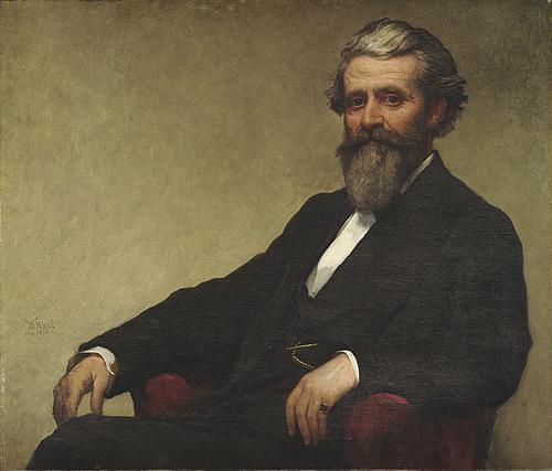 William Morris Hunt Judge John Lowell oil painting picture